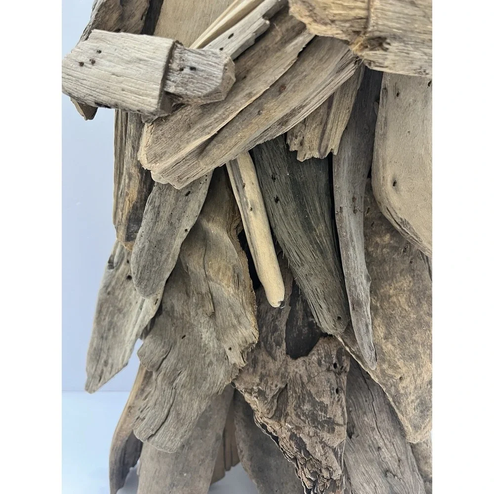Christmas Driftwood Nativity Large Jesus Mary Joseph 18x11